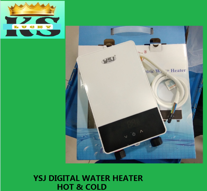 DIGITAL YSJ ELECTRIC WATER HEATER HOT/COLD Lazada PH