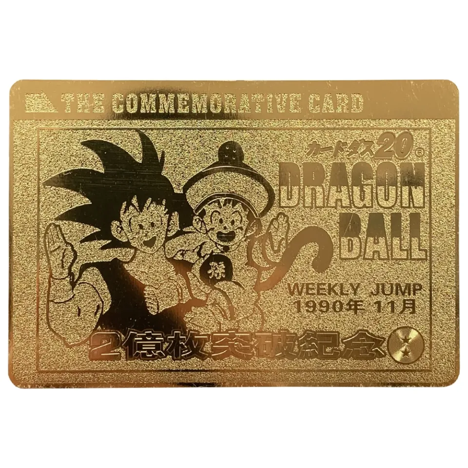 ヤムチャゴールドカード Dragon Ball Gold Card Super Saiyan Series commemorative card