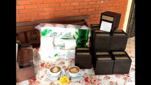 กล่องทิชชู กล่องทิชชูไม้ สำหรับใส่ทิชชูม้วน แบบไร้แกน และแกนได้ขนาด 15*15*15 เซน