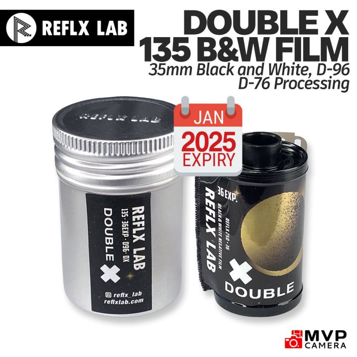 REFLX LAB Double X 135 35mm Black White BW Negative Film D96 D76  Processing MVP CAMERA Lazada PH