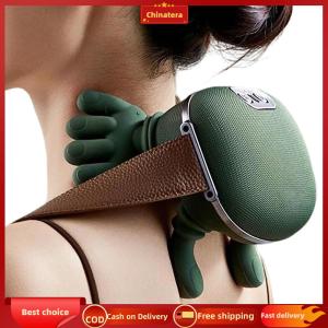 [Chinatera Malll]Rechargeable Bionic Heated Massager Simulated Human Hand Design Electric Neck Massager for Ache Relief and Muscle Relax