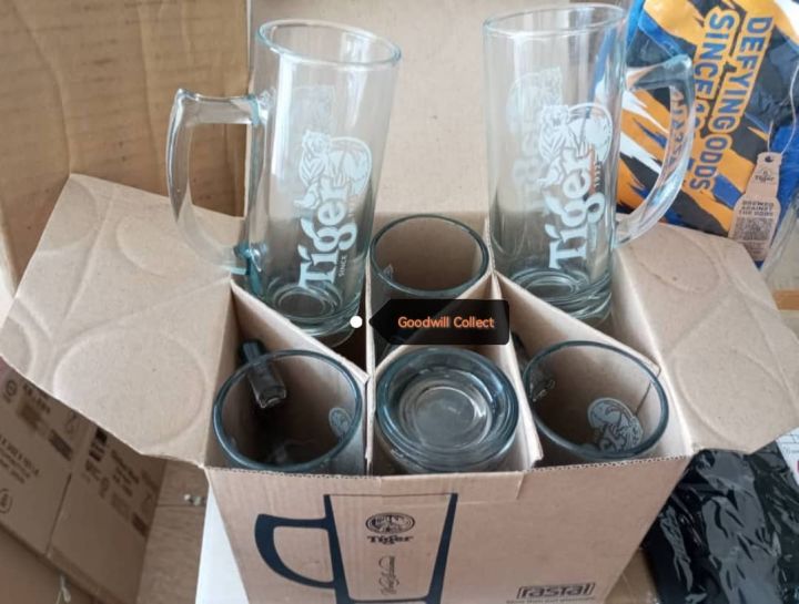 Tiger San Francisco Mug with handle Medium Glass 300ml limited edition