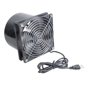 USB Powered 12cm Pipe Cooling Ventilation Fan for 3D Printer Enclosure Exhaust Fan Effective In Fume and Odor Removal