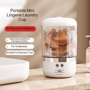 New Mini Small Fully automatic mini washing machine Underwear Washing Machine Socks Washing Artifact Portable Wireless Full-Automatic Washing Machine