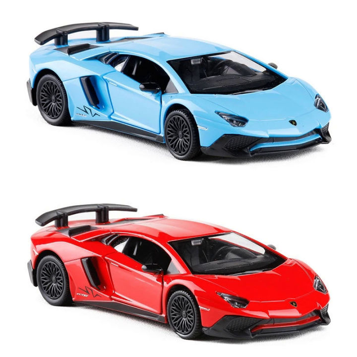 1 36 Lamborghini Aventador LP750 4 SV Coupe Toy Car RMZ City Diecast Metal Miniature Model Pull Back Collection Gift For Boy kk 001 Lazada Singapore