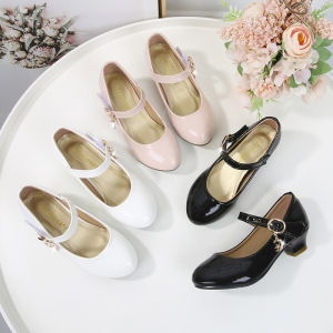 Brand Women Heels Spring New British Child Shoes Child Performance Shoe Child School Shoes Girl Princess Shoe Туфли Для Девочки2026