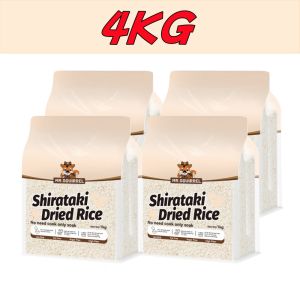 Mr.Squirrel FDA✔Dried Shirataki Rice 1KG Konjac Rice New Packaging Dry Shirataki Konjac Rice Konjac Keto Low Carb/EXP:October 2026