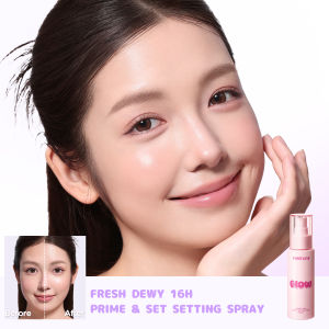 PINKFLASH All Day Set & Refreshed Setting Spray Longwear 16H Refreshed Moisturized Transferproof Waterproof Smudgeproof Skin-care Ingredients