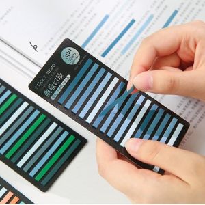 LMS70 School 300 Sheets Office Supplies Student DIY Decoration Sticky Notes Posted It Sticky Notes Label Bookmark Index Stickers Reading Label