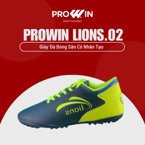 Giày đá bóng sân cỏ nhân tạo Trẻ Em Cao Cấp Prowin Lions.2 ôm chân siêu nhẹ size từ 33 đến 37