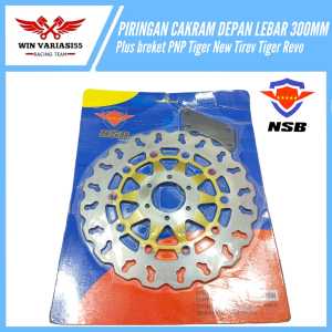 PIRINGAN CAKRAM DEPAN DISC BRAKE SCARLET RACING TIGER NEW TIGER REVO 300MM FLOATING CNC WIN55