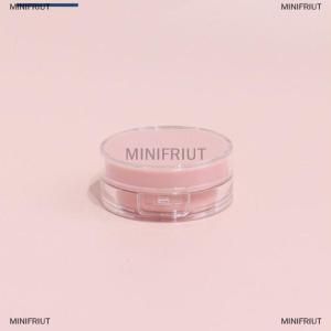 [COD] MINIFRIUT กล่องใส่พัฟตลับเปล่าพร้อมกระจกบีบีครีมเครื่องสำอางพร้อมฟองน้ำรองพื้นแต่งหน้ากล่องเล็กสำหรับใส่เครื่องสำอาง