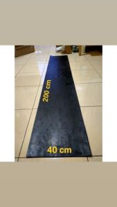 Karpet Karet Lumpur Belakang Mobil Truk Fuso ukuran 200 cm x 40 cm