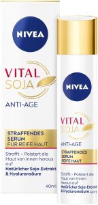 Made.in.Germany💚🌿🧴Kem dưỡng da giảm lão hóa NIVEA VITAL SOJA ANTI-AGE STRAFFENDES SERUM FÜR REIFE HAUT 40ml