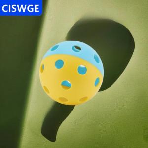 [COD] CISWGE Indoor Pickleball Balls Paddle Ball 72mm Pickleball Sport Training Practice Plastic Pickleball Hollow Balls