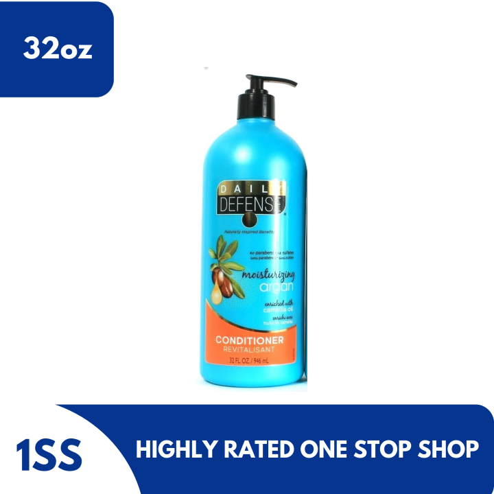 Daily Defense Moisturizing Argan Conditioner, 32oz Lazada PH