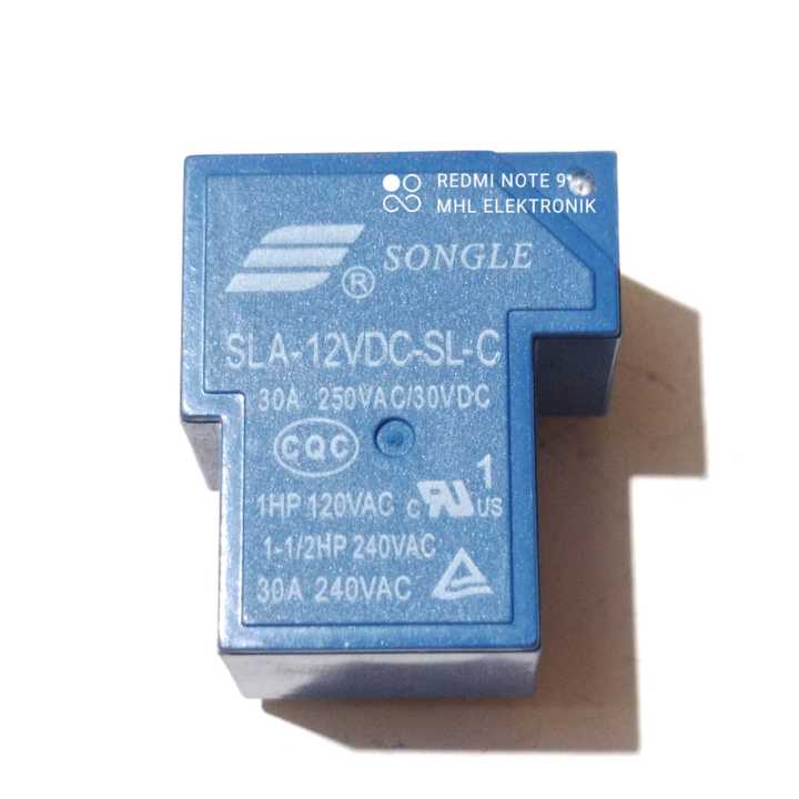 10x SONGLE SLA-12VDC-SL-A 12V DC 4-Pin Power Relay - Original