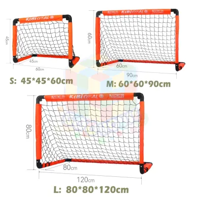 Folding Soccer Goal Set Kids Sports Mini Soccer Toys for Kids Backyard Indoor Football Game Portable Outdoor sports Parent-Child Games