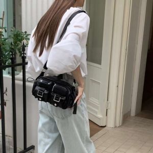 SLING BAG KOREAN IMPORT BAHAN KULIT - SHOULDER BAG STRAP ADJUSTABLE - BAG FEMALE