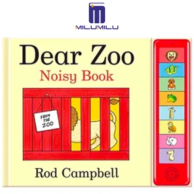Dear Zoo Noisy Book Hardcover by Rod Campbell Original English books
