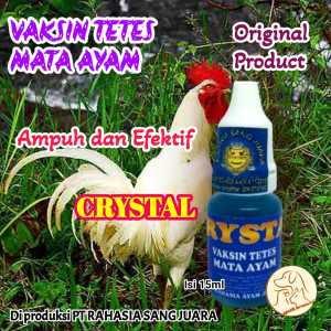 Vaksin Tetes MATA AYAM Ampuh dan Efektif Cair 15ml Untuk Semua jenis AYAM ADUAN BANGKOK