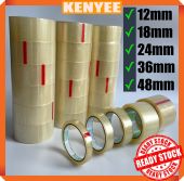 Opp Tape/Packaging Tape/ 12mm/18mm/24mm/36mm/48mm Transparent Clear Selotape PIONEER/SWEETTAPE 透明胶带