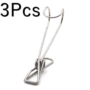 【Free Shipping】Stainless Steel Clothes Hangers Clip with Hook Socks Drying Clip Document Storage with Hook clip
