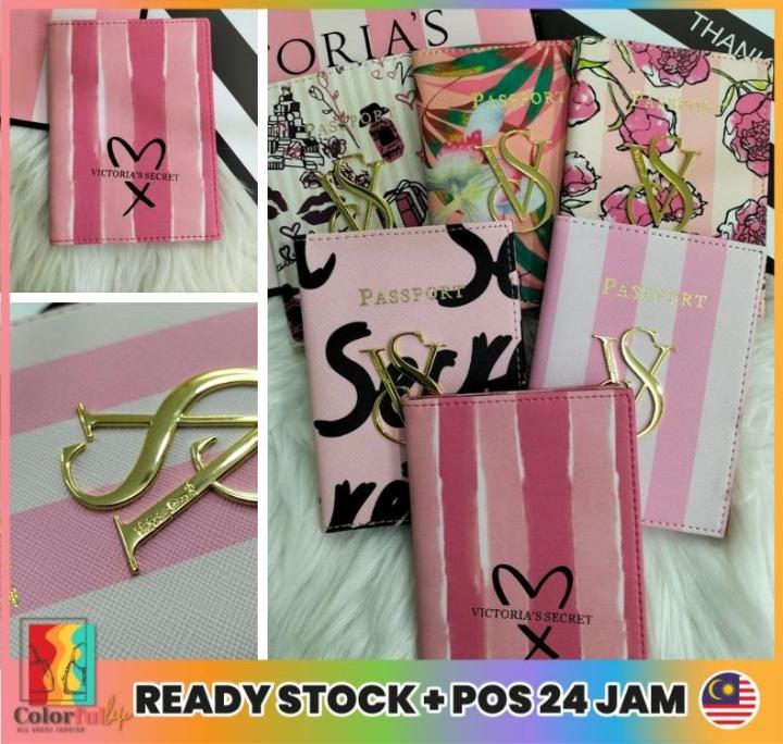 Victoria's Secret Multicolour Travel Passport Holder Passport Cover  Passport Malaysia