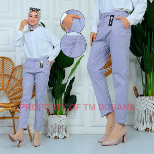 CELANA PANAJANG WANITA BAGGY PANTS TERBARU/COTTON STRECHT/KARET PINGGANG/ALL SIZE FIT TO XL/KASUAL/CELANA KERJA