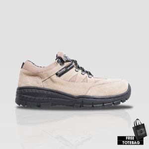 Prodigo * Sepatu Hiking Pria Trikora Cream I Sepatu Olahraga Outdoor Original I Sepatu Gunung Adventure Anti Slip I Sneakers Gunung I Sepatu Low Boots