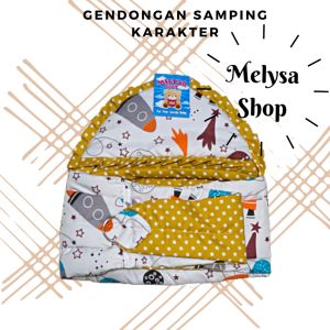 Gendongan Bayi Samping Karakter Roket Melysa Baby