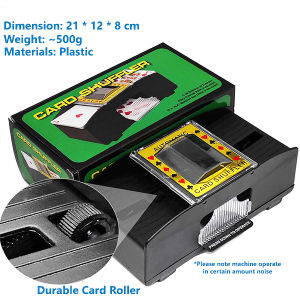 {READY STOCK} Uno Poker card shuffle machine / Card shuffler / Game card shuffling / Shuffling machine / Game card shuffle