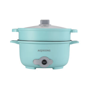 🔰 <LazMall> Multifunctional Non-stick Electric Cooker Steamer Soup Pot Kitchen Cookware Cook Food Hostel
