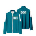 [LXYH-COSER KING] Korean television Squid game jacket T-shirt sportswear cosplay anime fancy costume. 