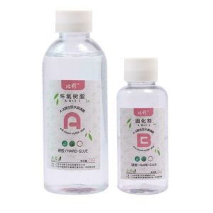 Transparent Resin Epoxy Yellow Dropship Adhesives Sealers Epoxies DIY Crystal Glue Jewelry Making Crafts Resists Yellow