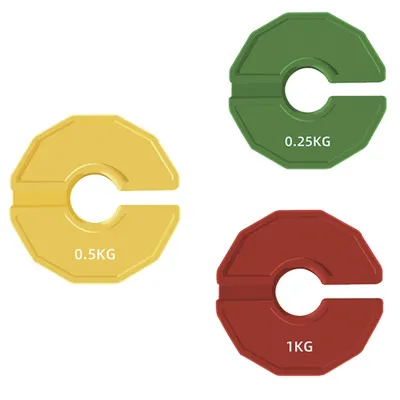[UQF Store] Selected1Pcs Gym Micro-Type Plates Dumbbell Fractional Weight Plate Rubber Fractional Weight Plates Add-on Change