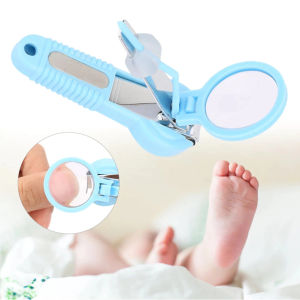 Nail Clipper with Magnifying Glass Magnifier For Poor Vision Stainless Steel Portable Nail Cutter