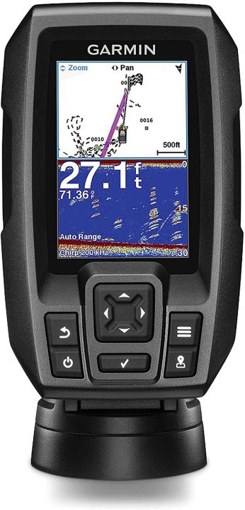 Garmin Striker 4 with Transducer, 3.5" GPS Fishfinder with Chirp