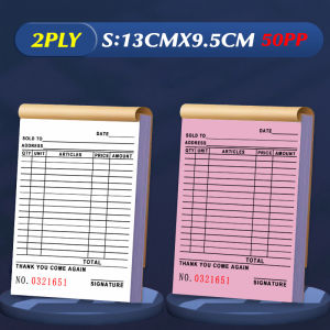 50 pagesDuplicate receipt sold receipt wholesale price carbonized paper
