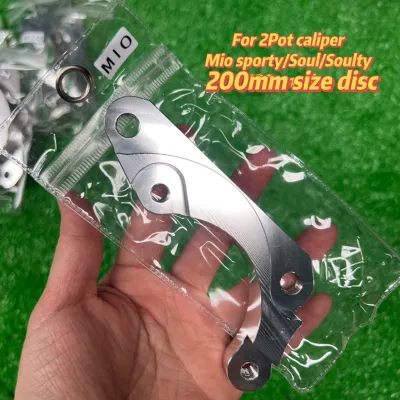 [Fast Delivery] For Caliper 2 Pot Type220mm 260mm Disc Bracket Mio Sporty Soul Soulty Click Beat Scoopy Genio 2Pot