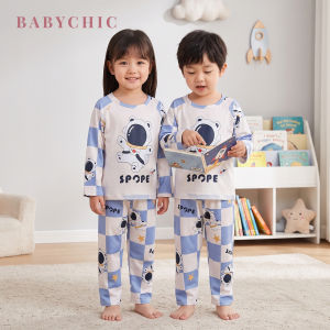 Kids Nightwear 0-15 Years Baju Tidur Kartun Budak Lengan Panjang Long Sleeve Pajamas Durable Cloth