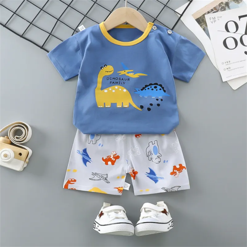 Toddler Baby Girls Pants Outfits Summer T-shirt Tops Trousers Clothes Set
