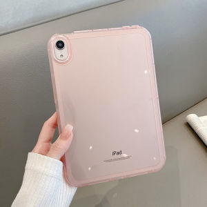 CrashStar Transparent Soft TPU Shockproof Tablet Case For XiaoMi Tablet Pad 11 inch 5 6 Pro 12.4 inch 6s 7 RedMi Pad SE 11 inch 8.7 inch Simple Clear Silicone Anti-fall Tab Case XiaoMi RedMi MPad Cover Casing Shell