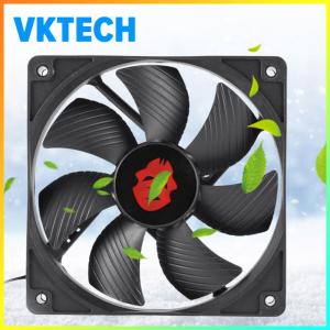 เครื่องอัดอากาศขนาด 12ซม. 4 พิน ความเร็วสูง ปริมาณอากาศมาก สำหรับระบายความร้อนและหม้อน้ำ PC