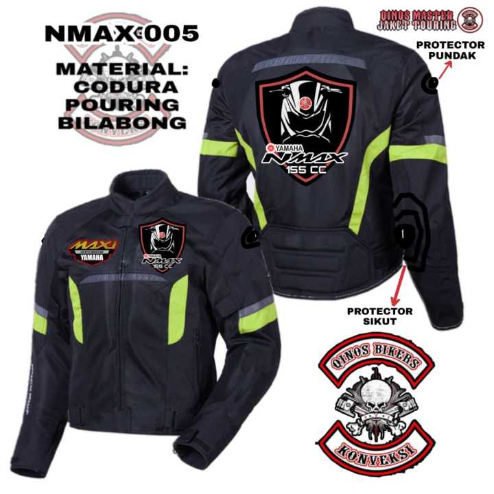 Jaket Touring Nmax Full Protector Jaket Yamaha Nmax JTN005