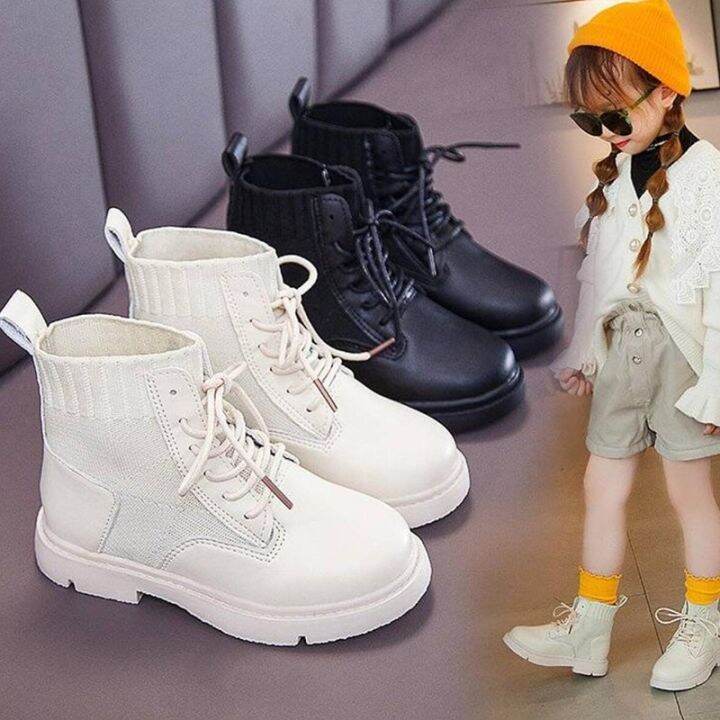 Girls lace outlet boots