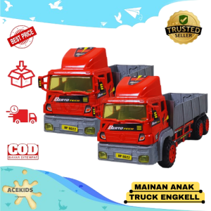 Mainan Anak Kendaraan Truck Engkel Edukasi Acekids