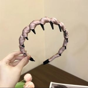 YONUO แถบคาดศีรษะกำมะหยี่คริสตัลหรูหราผมเครื่องประดับสไตล์เจ้าหญิงสุดหรู