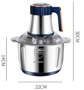 5L Electric Meat Grinder Multifunctional Chopper Cooking Machine Small Fully Automatic High Capacity Auxiliary Food Machine