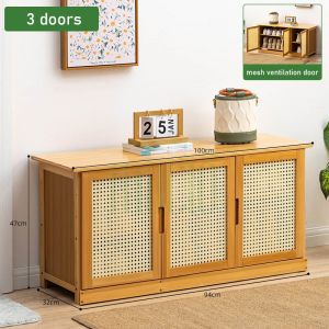 RRH 70/100 CM 2 Layers Shoe rack Book Plants changing Bench Simple Storage Bamboo With Space Saving Organizers for Shoes